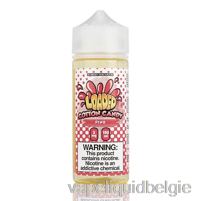 Vape Vloeistof Roze - Geladen E-vloeistof - Meedogenloze Damp - 120ml 3mg